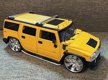 Amazon | 1/18 HUMMER H2 ハマー イエローJada Toys DUB CITY